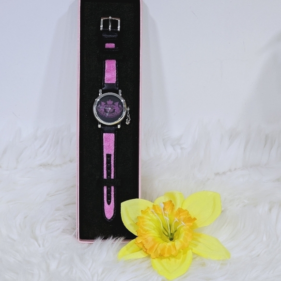 Juicy Couture watch pink and brown New - Picture 1 of 8